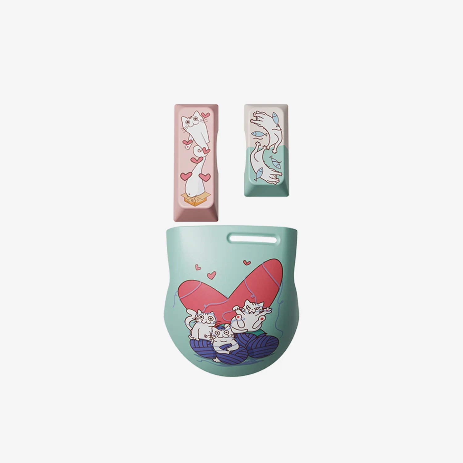 Touch Mouse Case Set - Dear Kitty